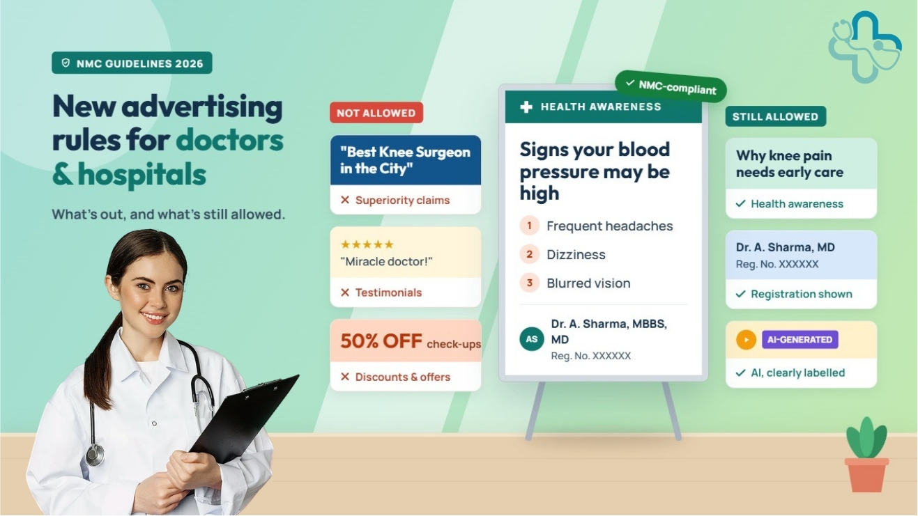 NMC's New Advertising Rules for Doctors and Hospitals, Explained